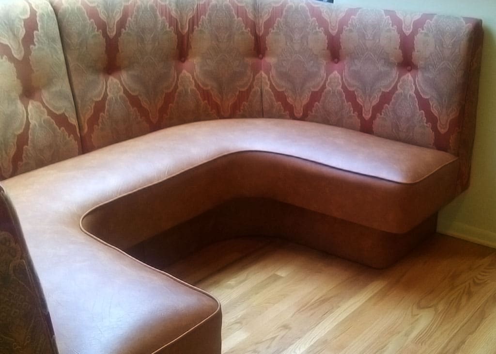 Restaurant booth upholstery services